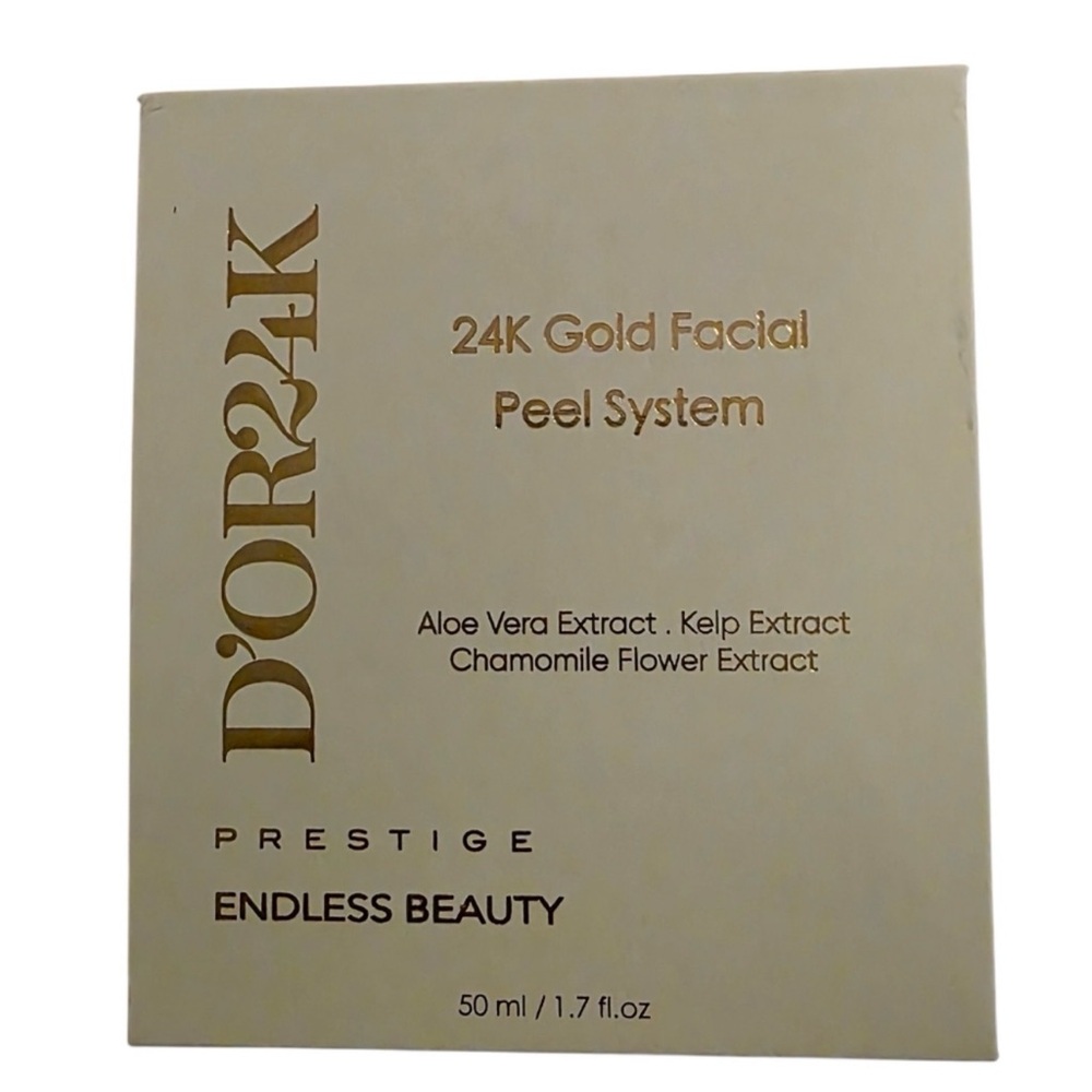 Dor24K Gold Facial Peel System — New